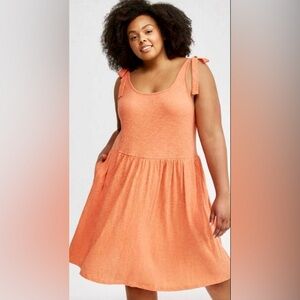 Torrid Sleep Dress with Tie Shoulder Straps - Size 3X- New With Tags!